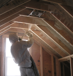 Moreno Valley CA attic spray foam insulation